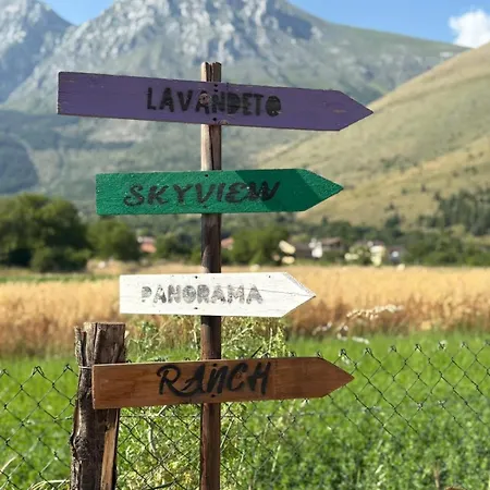 Glamping Monte Velino Luksusowy namiot