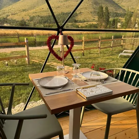 Glamping Monte Velino Luxussátor *