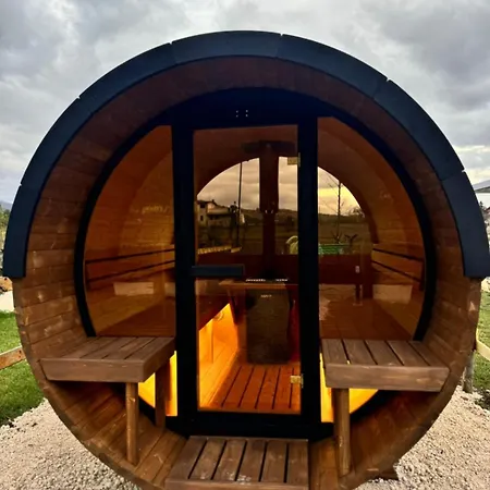 Glamping Monte Velino Luxussátor *