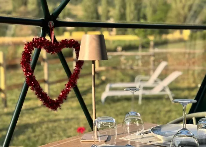 Glamping Monte Velino Luxussátor *