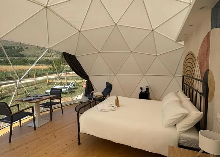 Luxury tent Glamping Monte Velino Massa d'Albe