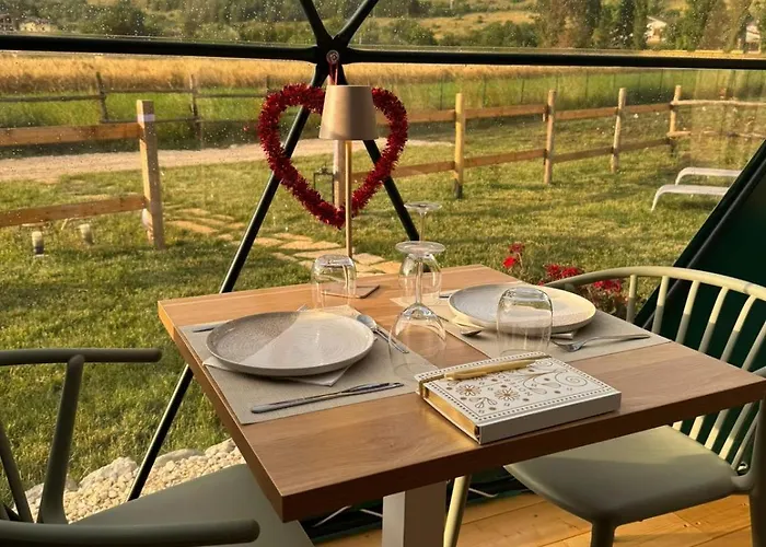 Glamping Monte Velino Luxussátor *