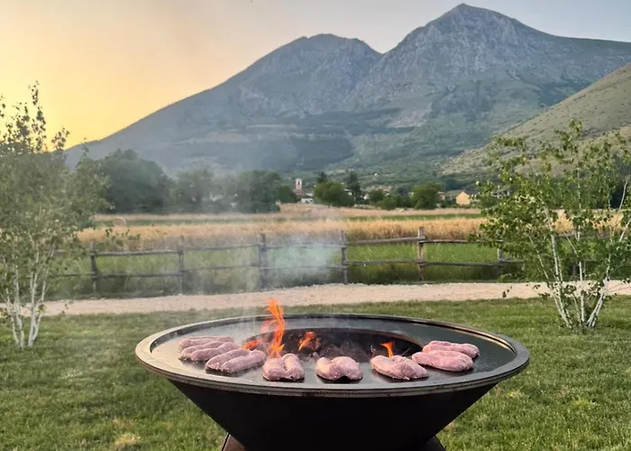 Glamping Monte Velino Luxussátor *